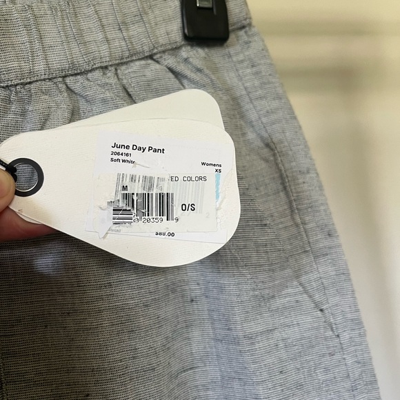 NWT Prana Women’s June Day Pants Cotton Size XS - Picture 10 of 11